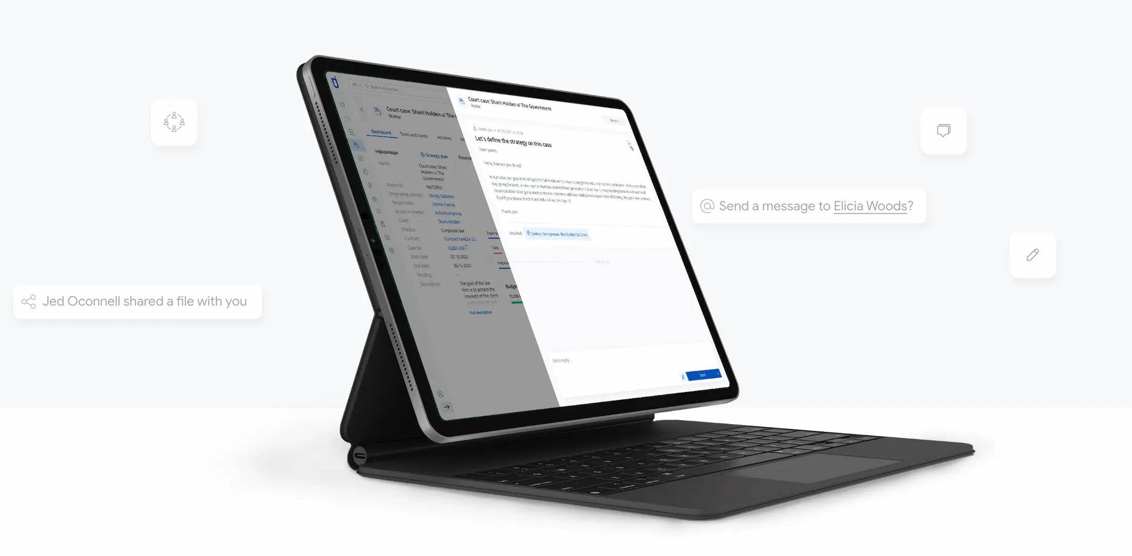 Communication Module in Jusnote